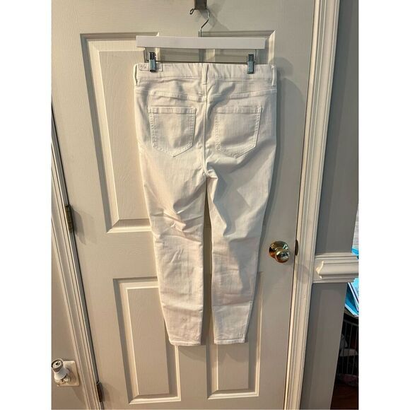 Liverpool The Glider The Ankle Skinny Jeans in Bright White Sz 6/28 NWT - Picture 8 of 9